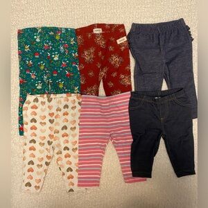 Baby girl pack of pants!